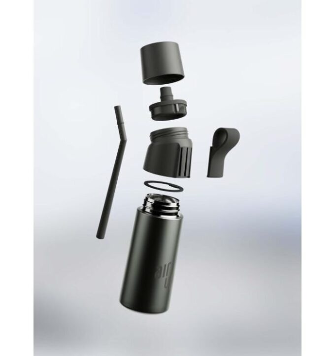 Borracce Gen 2 Steel Dusky Obsidian
