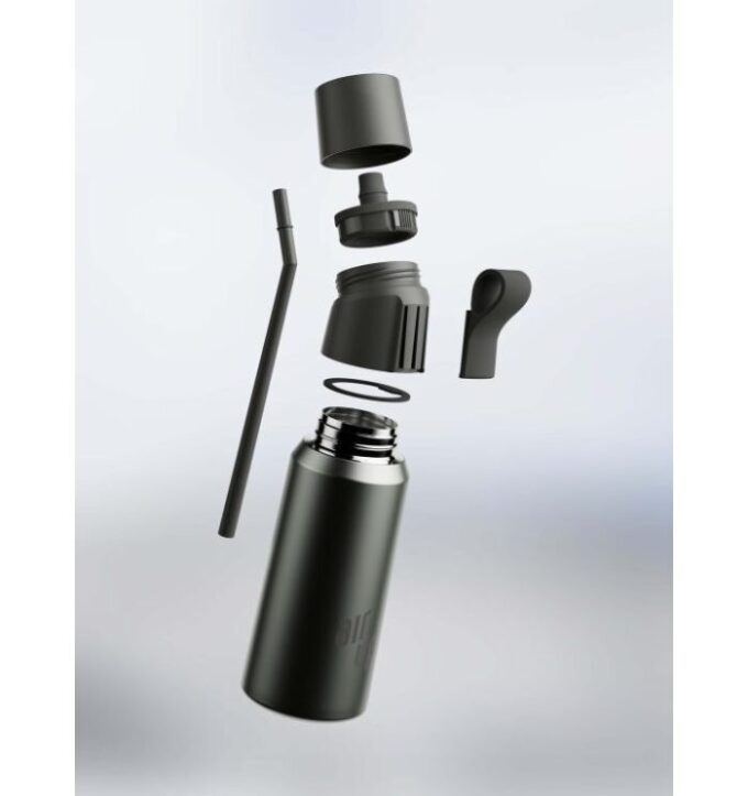 Borracce Gen 2 Steel Dusky Obsidian