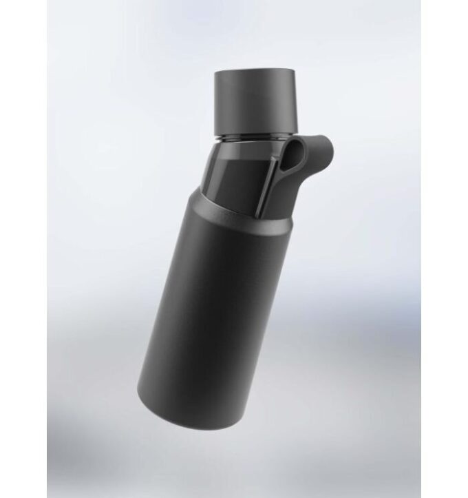 Borracce Gen 2 Steel Pitch Black