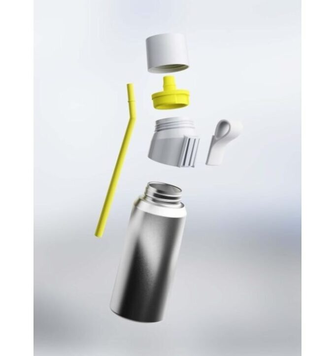 Borracce Gen 2 Steel Silver