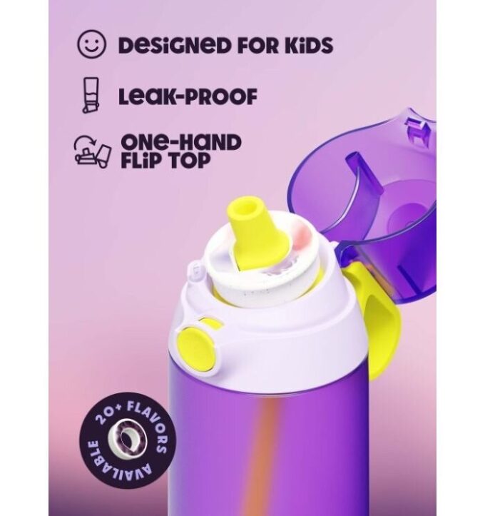 Borracce Sipper Squid Purple