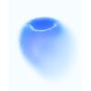 Pod al lampone blu